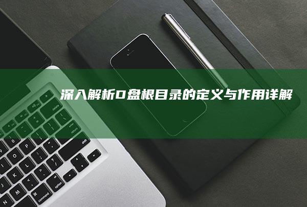 深入解析：D盘根目录的定义与作用详解